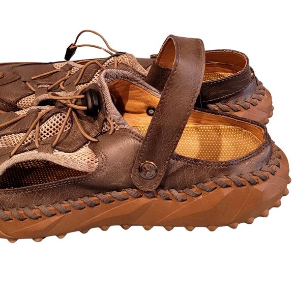 Generic Summer Mens Breathable Mesh Slip On Sandal for Mud Lake Lawn Shoes EU 45 - Picture 6 of 7